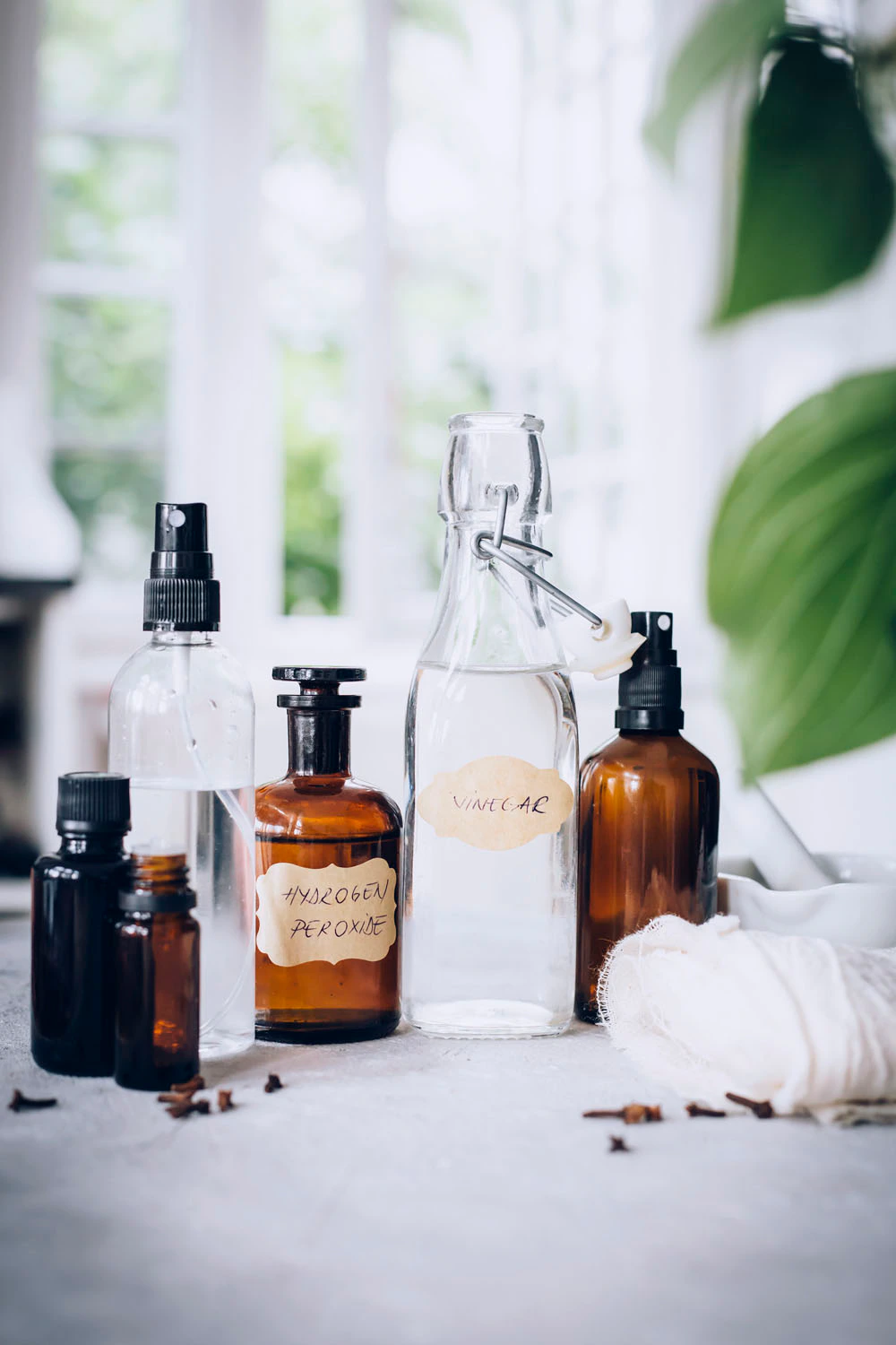 Food Photographer - Hello Glow Homemade Vinegar Cleaner