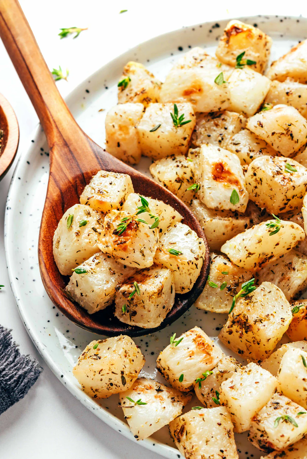 Wholesome Yum Food Photography by Ana Stanciu - Professional project showcase highlighting vibrant textures and wholesome ingredients in a bright studio setting.